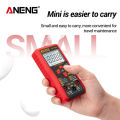 Original aneng m118a digital multimeter real auto multimeter RMS Transistor tester with NCV data held 6000 count. 
