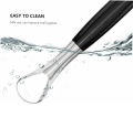 လျှာပွတ်တံ Silvery Tongue Cleaner Brushes Tongue Scraper, Tounge Scrappers Stainless Steel. 
