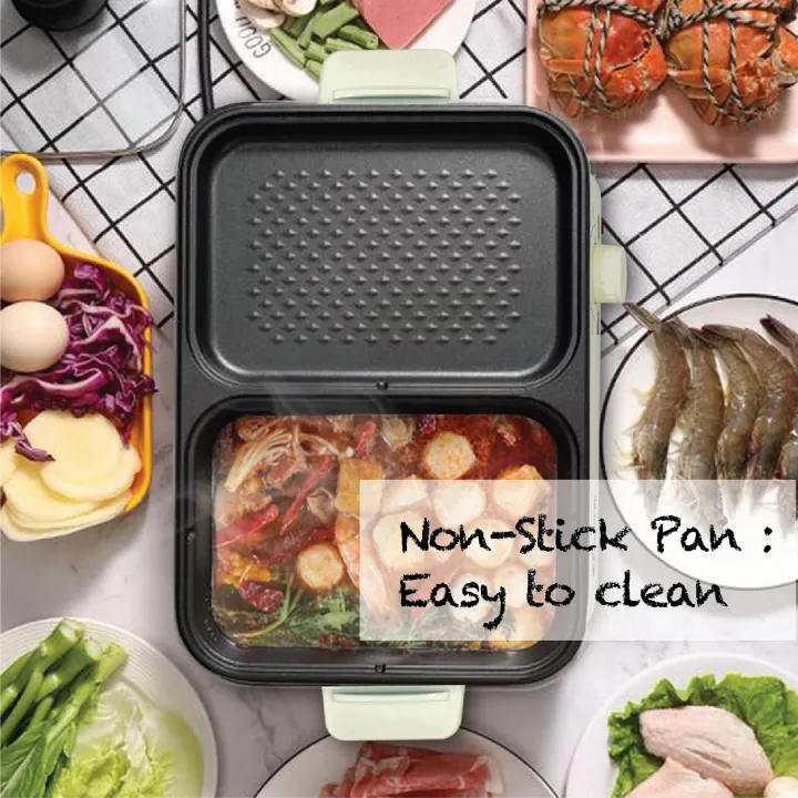 PowerPac%20%20Multipurpose%20Steamboat%20pot%20&%20BBQ%20Grill%20with%20Non-stick%20inner%20pot%20-%20Image%204
