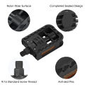 (Preorder)Western Cycling Folding Bike Pedals Mountain Bike Nylon Bicycle Pedals Foldable Bike Platform Pedals Non-Slip Bicycle Parts Multi-function စက်ဘီးခြေနင်းပြား. 
