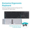 Tech Infinite JEQANG JB-829 Wireless Bluetooth Folding Keyboard Foldable Wireless Keypad for IOS/Android/Windows iPad Tablet phone Wireless Rechargeable Folding Bluetooth Keyboard Foldable Keyboard Tablet Keyboard Foldable design for phone and computer. 