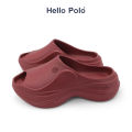 (Preorder) Hello Polo sandals, big toe shoes, 3.6 cm thick heels, soft shoes like stepping on poop, lightweight, non-slip, all occasions, women, suitable for the season HP8020  အမျိုးသမီးစီးကွင်းထိုးဖိနပ်. 