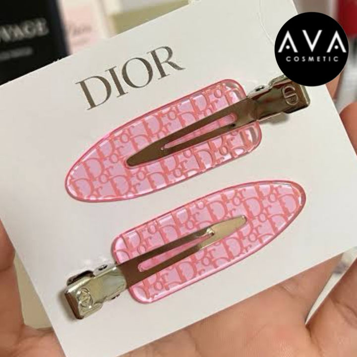 (Preorder)Gift%20Collection%20New%20Year's%20Gift%20Dior%20Backstage%20Rosy%20Glow%20Hair%20Clip%20Cute%20Pink%20Hair%20Clip%20Kid's%20Style%201%20Set%202%20Pieces%20-%20Image%204