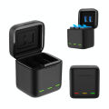 (Preorder) Telesin 3-Slot Storage Charging Box for GoPro 13 Box type. 