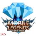 Mobile Legends 565 Diamonds Redemption Code. 