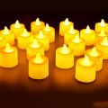 အလှဆင် ဖယောင်းတိုင် LED Light Tea Candles, Electric Candles Party Decorations. 