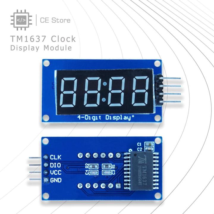 TM1637 Clock Display Module - CE Store