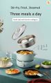 Bear - Multifunction Electric Cooking Pot Electric Caldron Mint Green (without steamer). 