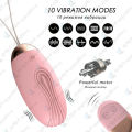 အဝေးထိန်းတုန်စက် LILO 10speed USB Rechargeable Wireless Remote Control Vibrator (Code : F-393). 