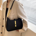 (Preorder)Simple women's shoulder bag, PU leather, Korean style, fashion, underarm bag အမျိုးသမီးစလင်းဘတ်အိတ်. 