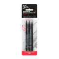 Woodless Charcoal Pencils -  3pc - Mont Marte. 