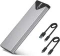 SSK Aluminum M.2 NVME SATA SSD Enclosure Adapter USB 3.2 Gen2 10 Gbps SHE-C325. 