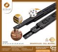 Drawer Slide 22" (Slide Runner) Ball Bearing NJ3029-BBlack. 