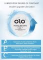 OLO Black Condom, Ultra Thin 0.01mm [size 52 mm] [10 pieces / box]. 