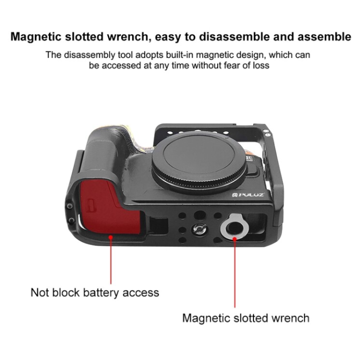 (Preorder)%20%5BReady%20Stock%5D%20PULUZ%20Metal%20Camera%20Cage%20Mount%20for%20Canon%20EOS-RP%20-%20Image%205