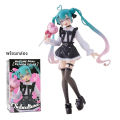(Preorder) Anime Figure Hatsune Miku Sexy Girl 21cm Fashion Sub-Cluger Miku Movable Arms and Legs Doll Christmas Gift Collectible Model PVC Toys ကလေးကစားစရာအရုပ် . 