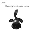 XS-WSS01 3 Cup RS485 Wind Speed Sensor ABS Anemometer Sensor For Arduino Weather Station Crane. 