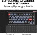 Keychron V1 RGB Hotswappable  Mechanical Keyboard / Keychron V1 RGB Mechanical Keyboard /  Keychron V1 Red Switch /Keychron Wired Keyboard. 