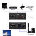HDMI-compatible Audio Extractor + Optical TOSLINK SPDIF + 3.5mm Stereo Audio Converter 4K x 2K Audio Splitter. 