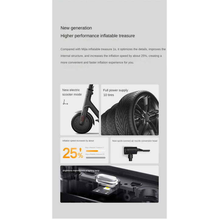 Xiaomi%20Mini%20Portable%20Air%20Pump%20Inflatable%202%20Mijia%20Electric%20Air%20Compressor%20150PSI%20Type-C%20LED%20Multitool%20Inflator%20for%20Car%20Bike%20-%20Image%204