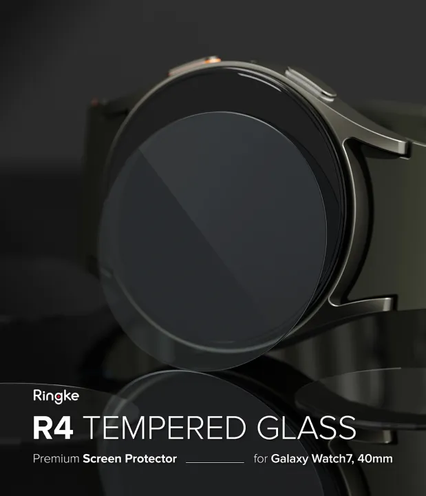 (Preorder)Ringke%20Screen%20Protector%20for%20%5BSamsung%20Galaxy%20Watch%207%2040mm%5D%20Clear%20Scratch-resistant%20Tempered%20Glass%20-%20Image%202
