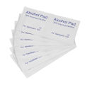 100pcs/box Disposal Alcohol Pred Pads 4 x 4cm Alcohol Wet Wipes Swabs for Musical Instrument Nail Art Computer Mobile Phone Cleaning Extenal Use Only. 