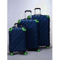 Fortitude Dark Blue Jasmine Green Highlight (Large) Prolite it Luggage. 