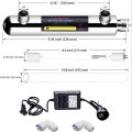 6 Watt UV Lamp Set #  For RO Water Purification System. UV မီးချောင်း အစုံလိုက် ၁စုံစာ #  ရေသန့်စက် ယူဗီ မီးချောင်း. 