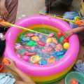 Clover Swimming Pool 3 Ring Round (30x10")+ Air Pumper (လေထိုးတံပါ၀င်ပါသည်။)). 