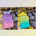 လေးထောင့်ရေဘူး 1.4L (အနှောင့်) drink water bottle. 