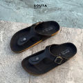 (Preorder) Hashi - Souta🍜 Vintage shoes, biker style, flip-flop model 🕶 >> minimal >> Size 35-45, reduce 1 size* အမျိုးသား/သမီးစီးဖိနပ်. 