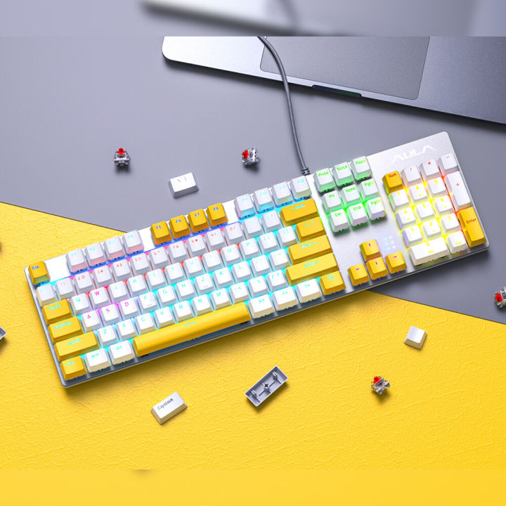 (Preorder)%20AULA%20ABS%2021%20Keys%20Media%20Keycaps,%20High%20Quality%20Removable%20Non-Slip%20Wear-Resistant%20for%20General%20Mechanical%20Keyboard%20Keycaps%20-%20Image%207