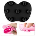 Silicon Makeup Brush Cleaning Mat Makeup Brush Cleaner Pad Cosmetic Brush Cleaning Mat Portable Washing Tool Scrubber with Suction Cup. 