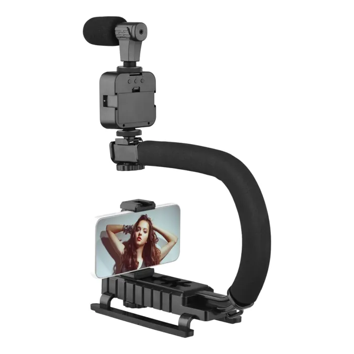 Tech%20Infinite%20AY-49U%20U%20Shaped%20Video%20Making%20Stabilizer%20Kit%20with%2036LED%20Light,%20Microphone%20Tripod%20Kit%20Camera%20Gimbal%20for%20Outdoor%20Video%20Camera%20Accessories%20C%20Shape%20Stabilizer%20for%20DSLR%20Mobile%20Phones%20-%20Image%202
