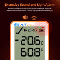 (Preorder) YIERYI GSP-6Pro Humidity and Temperature Data Logger with Bluetooth, 100,000 Data Points for Cold Chain, Food, Lab, and Refrigeration.. 