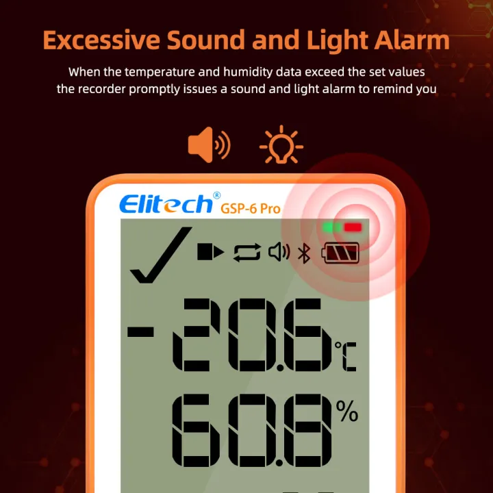 (Preorder)%C2%A0YIERYI%20GSP-6Pro%20Humidity%20and%20Temperature%20Data%20Logger%20with%20Bluetooth,%20100,000%20Data%20Points%20for%20Cold%20Chain,%20Food,%20Lab,%20and%20Refrigeration.%20-%20Image%205