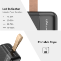 GADGET MAX 30000mAh RAY HANGER 2.4A POWER BANK(5V/2.1A) (OUTPUT-2USB/INPUT-MICRO/TYPE-C), 30000mAh Power Bank, 2.4A Power Bank, Power Bank For All. 