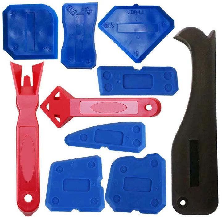 22Pcs Caulking Tools Kit Silicone Sealant Finishing Tool Grout Scraper