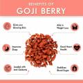 Organic Sun Dried Goji Berry 250g, Wolfberry, Antioxidant Nourish. 
