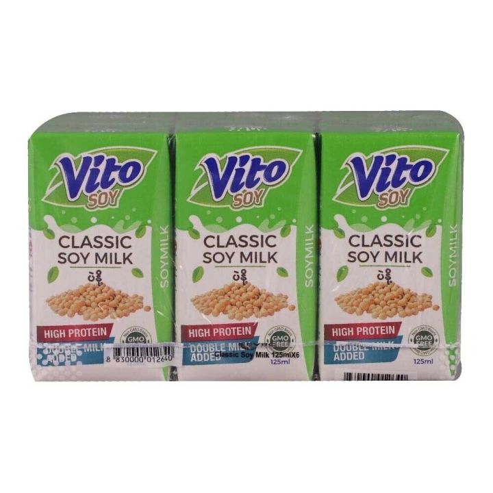 Vito Classic Soy Milk 125mlx3s