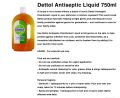 Dettol Antiseptic Liquid Indonesia Made Thailand Import 750ml. 
