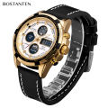 Bostanten Men's Watch On Sale Waterproof business Watches For Men Original free Box. 