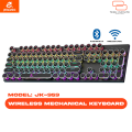 JEQANG JK-959 Wireless 104 Key Layout RGB Mechanical Keyboard with Light-Emitting Color Three Mode Game Keyboard Tri-Mode Wired/2.4G/Bluetooth Wireless RGB Backlit Keyboard Wireless Mechanical Keyboard Tri-mode for Android Tablet Windows Computer Laptop. 