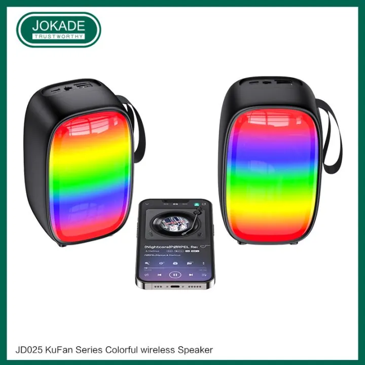 JOKADE%20"JD025"%20KUFAN%20colorful%20wireless%20speaker%20-%20Image%203