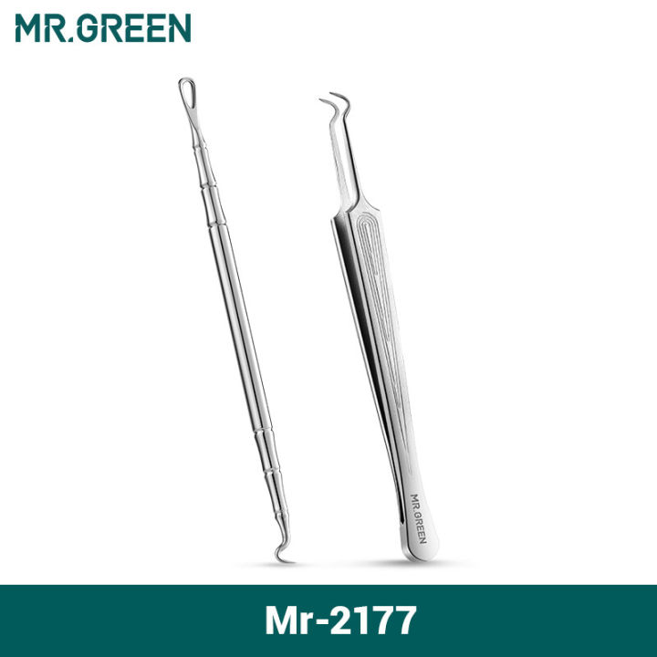 (Preorder)%20Mr.%20Green%20Acne%20Blackhead%20Removal%20Needle%20Head%20Acne%20Remover%202pcs/set%20Blemish%20Zit%20Face%20Care%20Hand%20Cleaner%20-%20Image%208