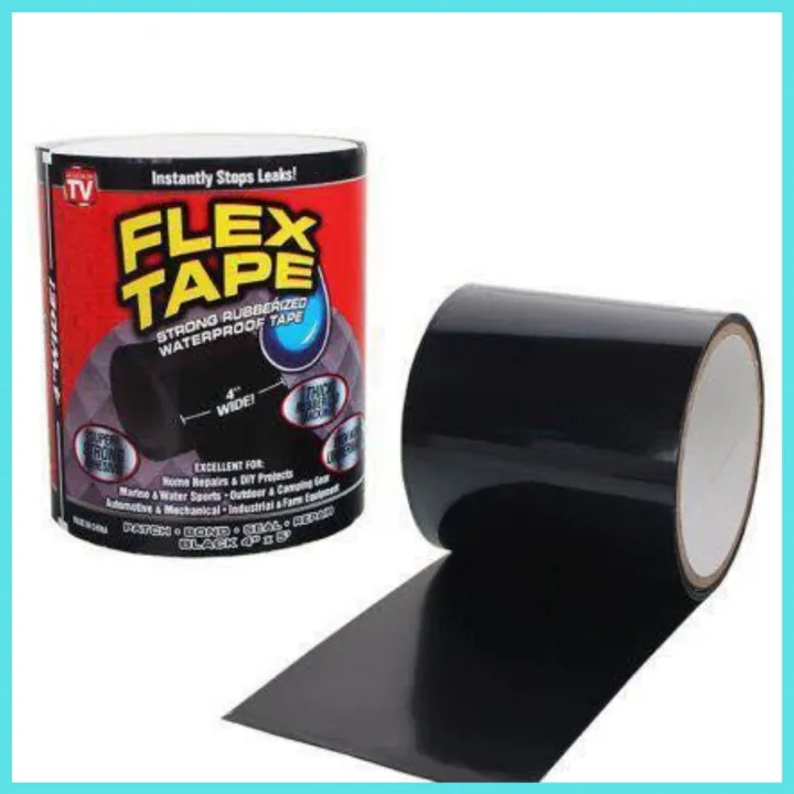 💧🩹ရေတားတိပ် Flex Tape 🧵️ Super Strong Waterproof Seal Tape 🛠️ | Shop.com.mm