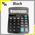 Dexin 12 Digits Desktop Calculator For Office (Solar/Battery). 