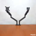 Dual Monitor Arm, Monitor Mount. 