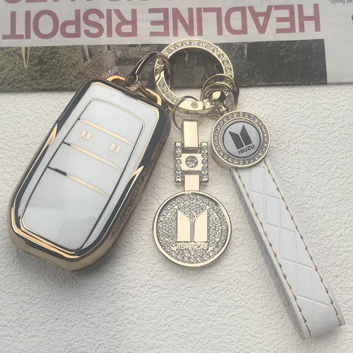 (Preorder)Car%20remote%20key%20case%20For%20ISUZU%20MU-7%20D-MAX%20X-Series%20Mu-X%20Keychain%20Folding%20key%20case%20Isuzu%20-%20Image%208