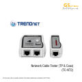 TRENDnet Network Cable Tester (TP & Coax) (TC-NT2). 